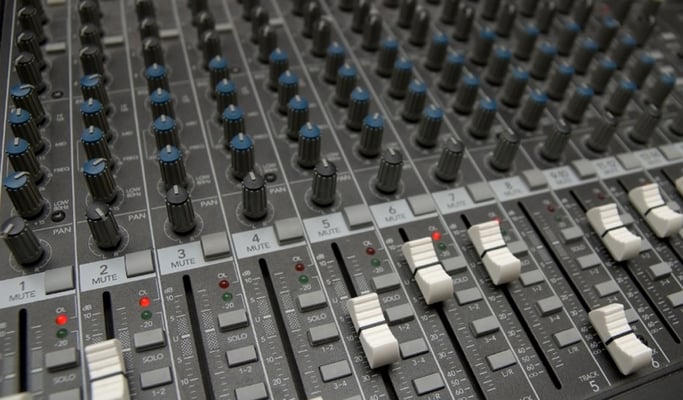 mixing desk equipment hire pa system hire