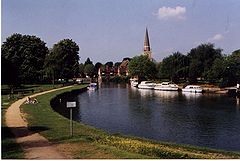 The River Thames at Abingdon