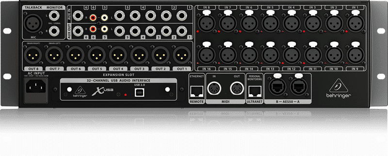 X32 Rack + SD8 Stage box (Hire) - AVE Services - Events Hire ...