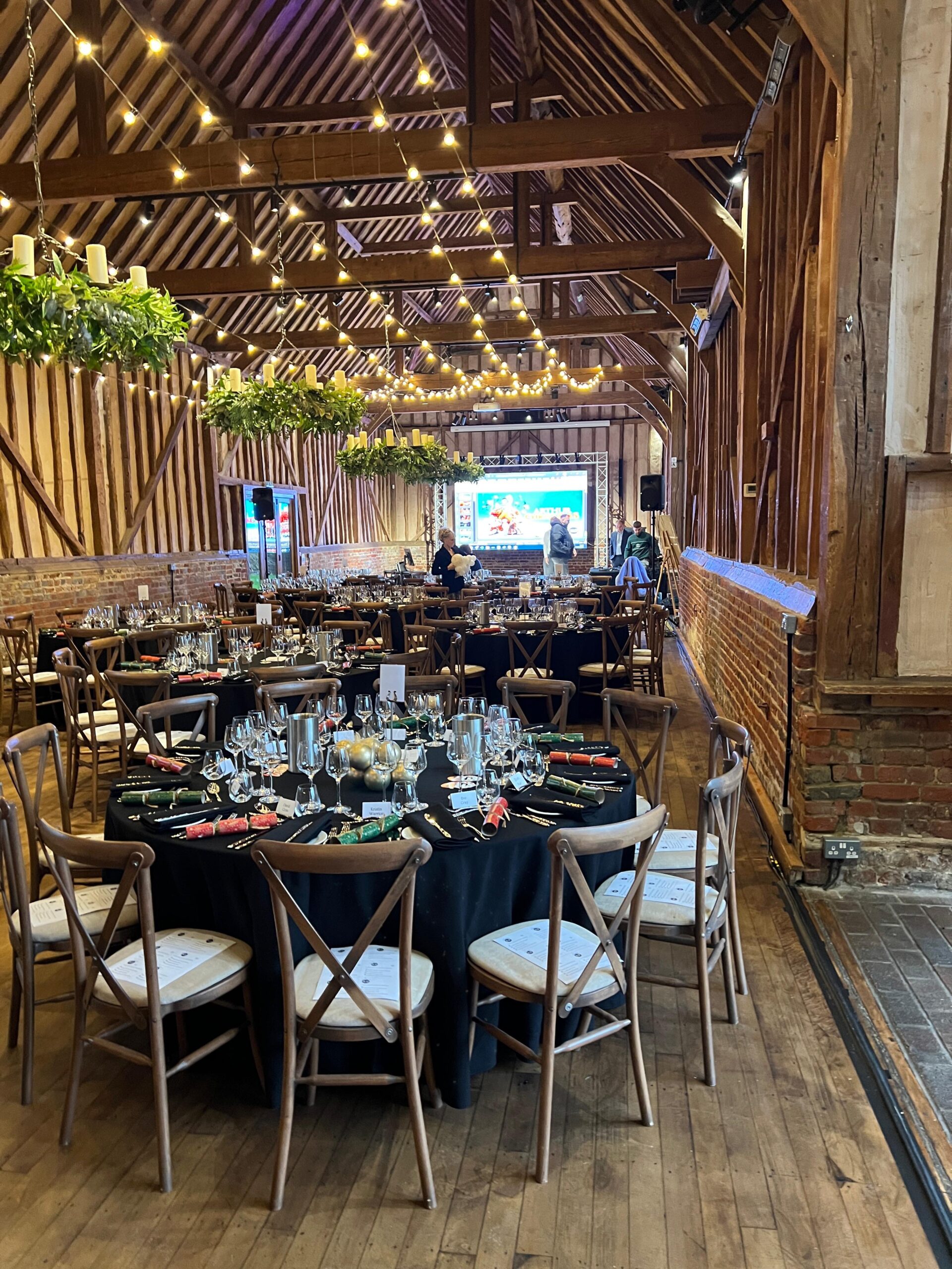 LED Video wall, video wall, large screen, large format, lillibrook manor, Maidenhead, Berkshire, M4, Speakers, Subs, Staging, Stage, Lightings, Uplighters, Comfort monitor, 32" screen, audio visual, av, ave services, conference, awards, meeting, event, events, AVE Services