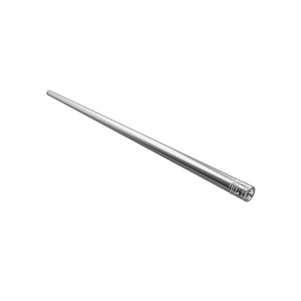 Aluminum stage lighting pole used in event production for rigging lights and sound equipment.