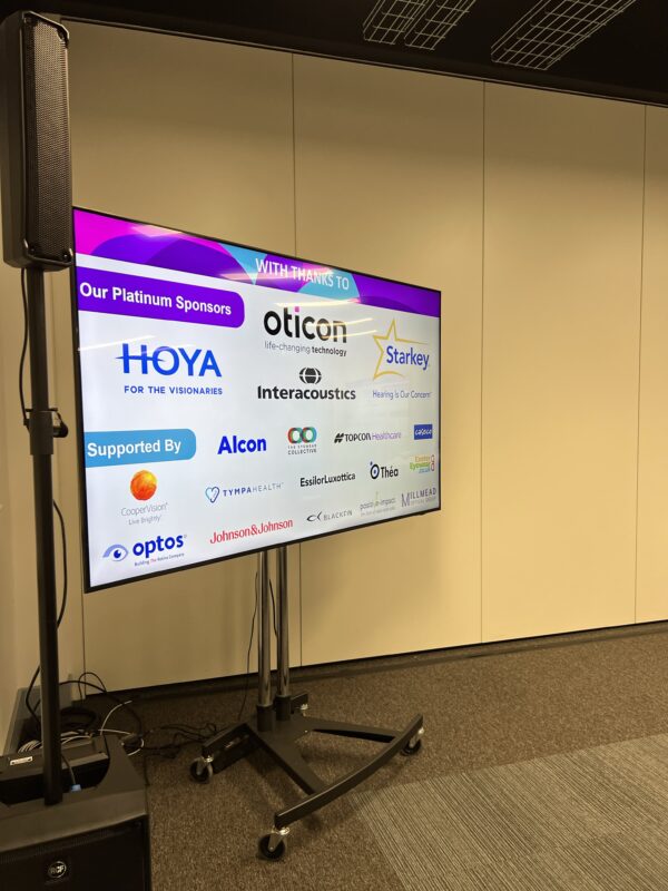 Conference, large conference, AV, Audio visual, LED video wall, large screens, PA system, Microphones, lighting, awards, live streaming, projection, annual event, technicians, AVE Services