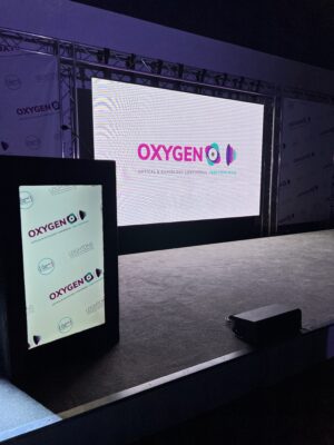 Conference, large conference, AV, Audio visual, LED video wall, large screens, PA system, Microphones, lighting, awards, live streaming, projection, annual event, technicians, AVE Services