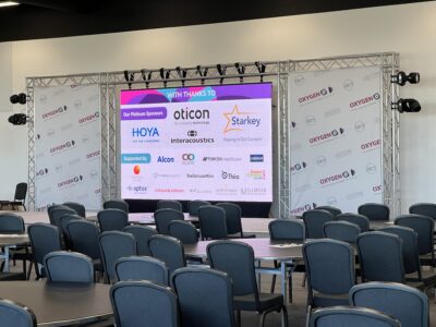 Conference, large conference, AV, Audio visual, LED video wall, large screens, PA system, Microphones, lighting, awards, live streaming, projection, annual event, technicians, AVE Services